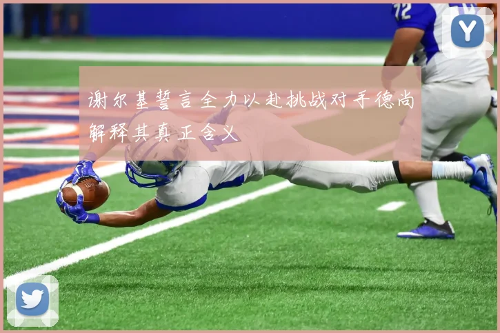 谢尔基誓言全力以赴挑战对手德尚解释其真正含义